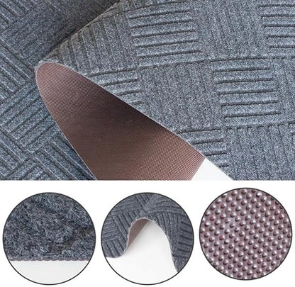 FLICKERGIFT Area Rug 1FTX6FT Modern Graphite Rug Collection Craft with Non-Shedding Floor Carpet Washable for Living Room Bedroom Dining Home Office Grey