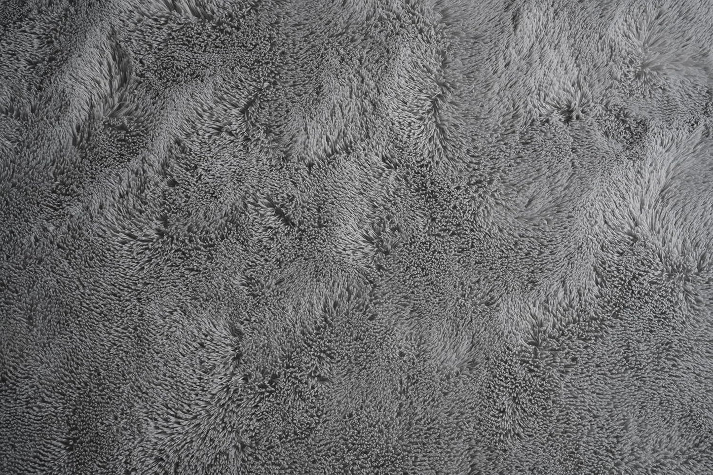 FLICKERGIFT Area Rugs for Living Room Grey Rugs for Bedroom 4x6 Carpet Fluffy Furry Soft Shag Aesthetic Plush High Pile Gray Throw Rug for Nursery Kids Room Dorm